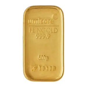 Umicore Gold Cast Bars 500 g