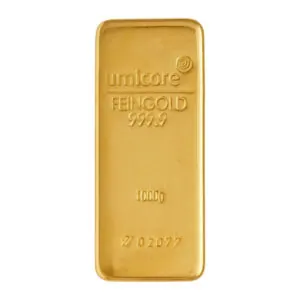 Umicore Gold Cast Bars 1000 g