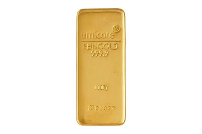Umicore Gold Cast Bars 1000 g
