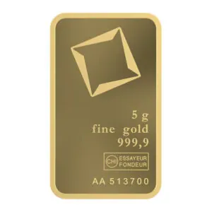 Valcambi Gold Minted Bars 5 g