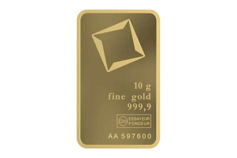 Valcambi Gold Minted Bars 10 g