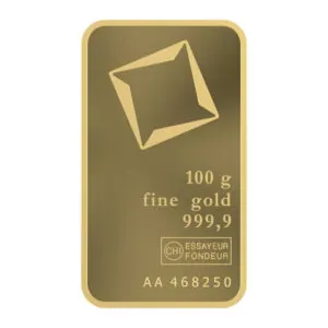 Valcambi Gold Minted Bars 100 g