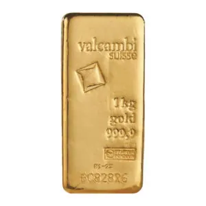 Valcambi Gold Cast Bars 1000 g