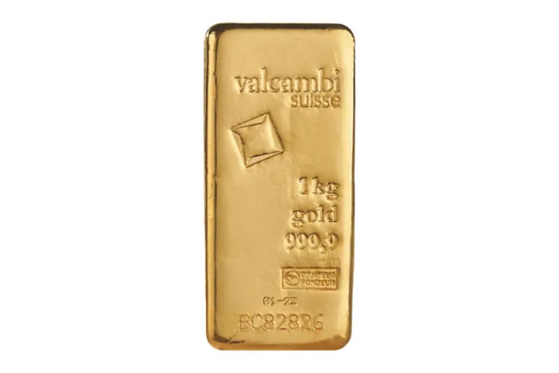 Valcambi Gold Cast Bars 1000 g