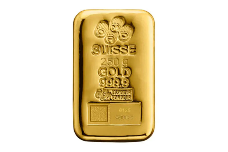 PAMP Suisse gegoten goudbaren 250 g