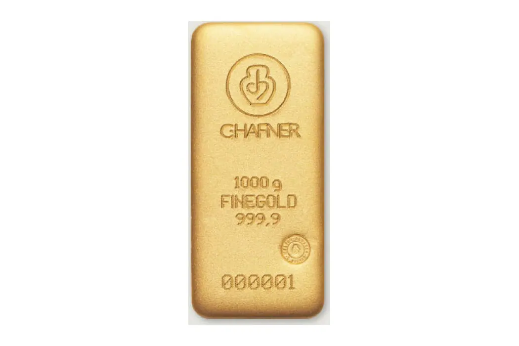C. Hafner Gold Cast Bars