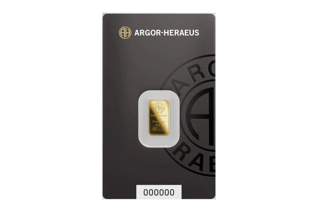 Argor-Heraeus Gold Minted Bars