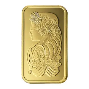 PAMP Suisse Gold Minted Bars 1 oz
