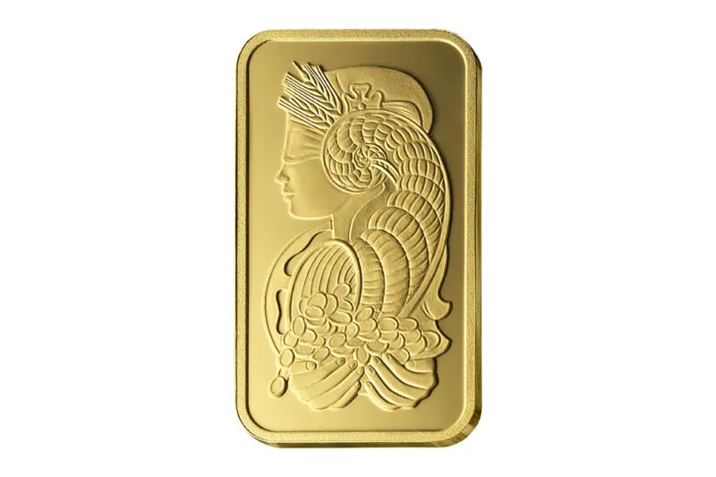 PAMP Suisse Gold Minted Bars 1 oz