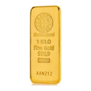 Argor-Heraeus Gold Cast Bars 1000 g