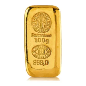 Argor-Heraeus Gold Cast Bars 100 g