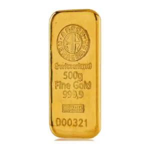 Argor-Heraeus Gold Cast Bars 500 g