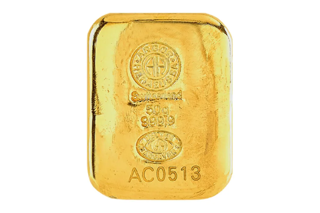 Argor-Heraeus Gold Cast Bars