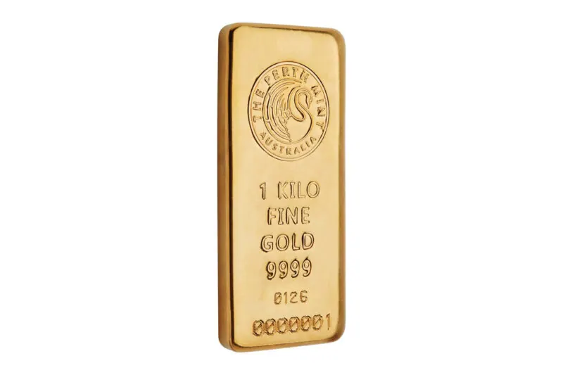 The Perth Mint Gold Cast Bars 1000 g