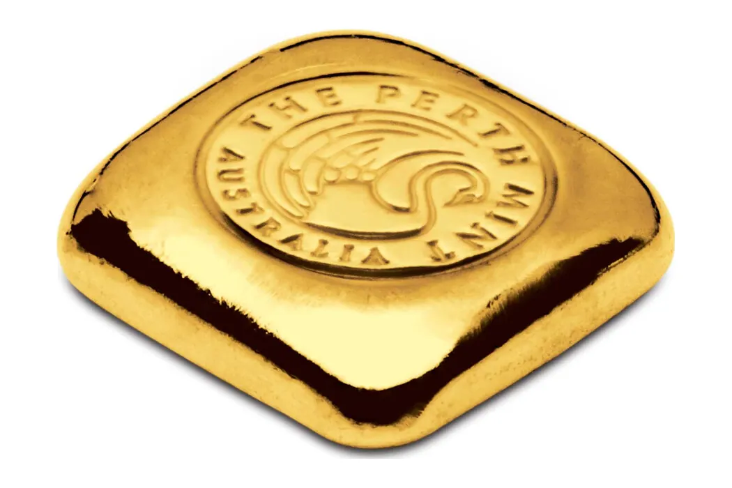 The Perth Mint Gold Cast Bars