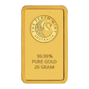 The Perth Mint Gold Minted Bars 20 g